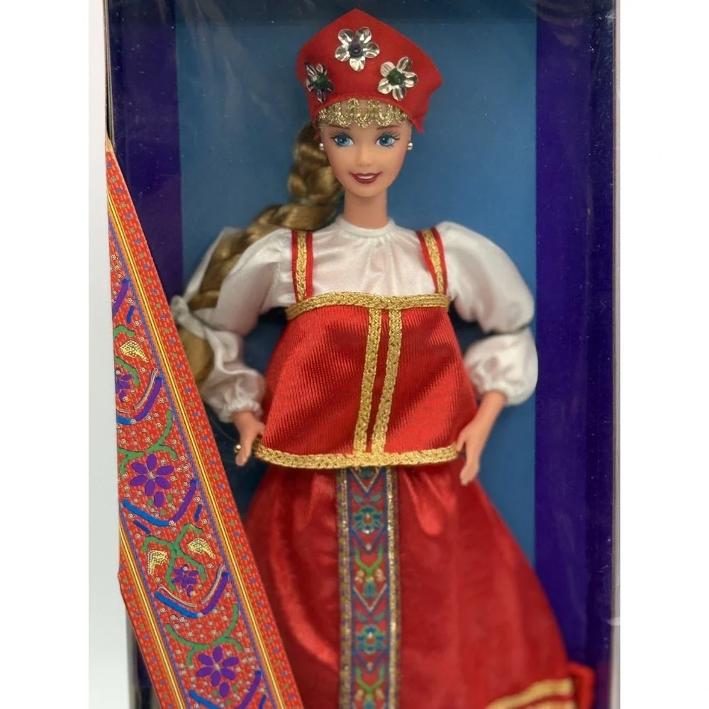 1996 Vintage Russian Barbie Doll Collector Edition Mattel 16500 NIB